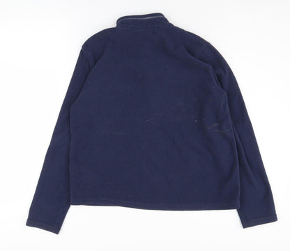 Decathlon Boys Blue 1/2 Zip Fleece Sweatshirt 14-15 Years
