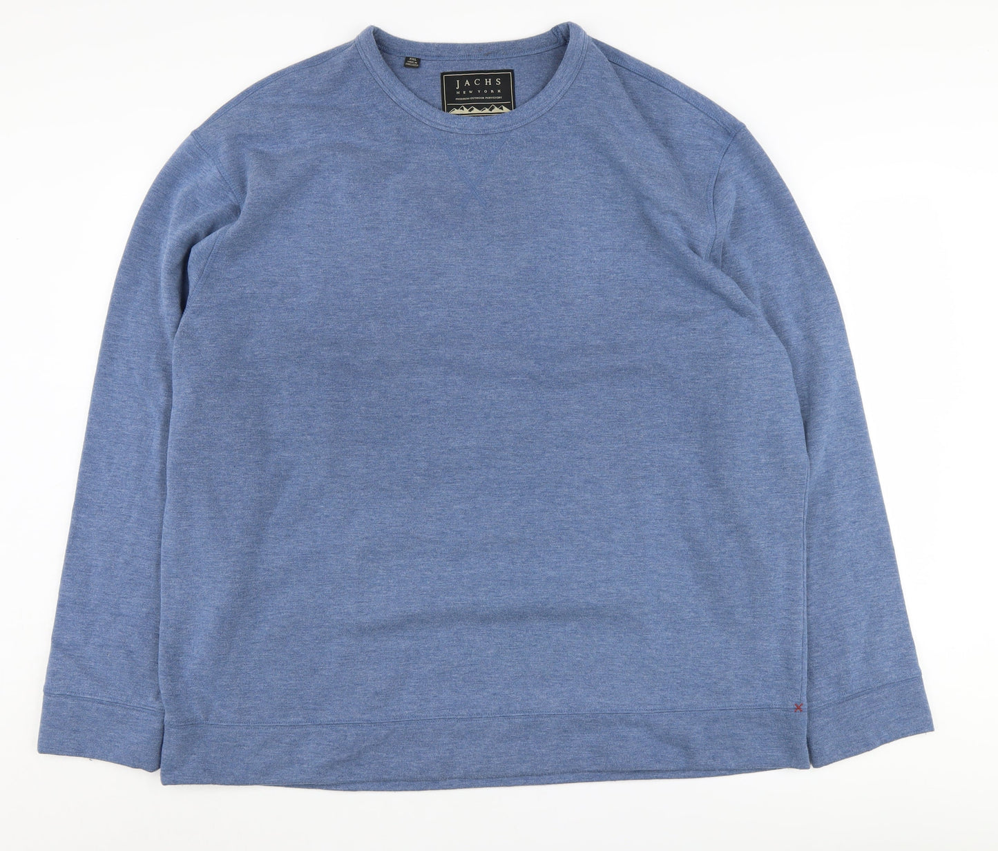 Mens UK Size 2XL JACHS Blue Pullover Sweatshirt