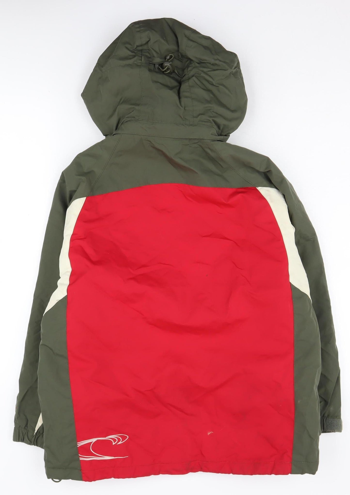 O'Neill Girls Red Ski Jacket, Age 12, Hooded Insulated