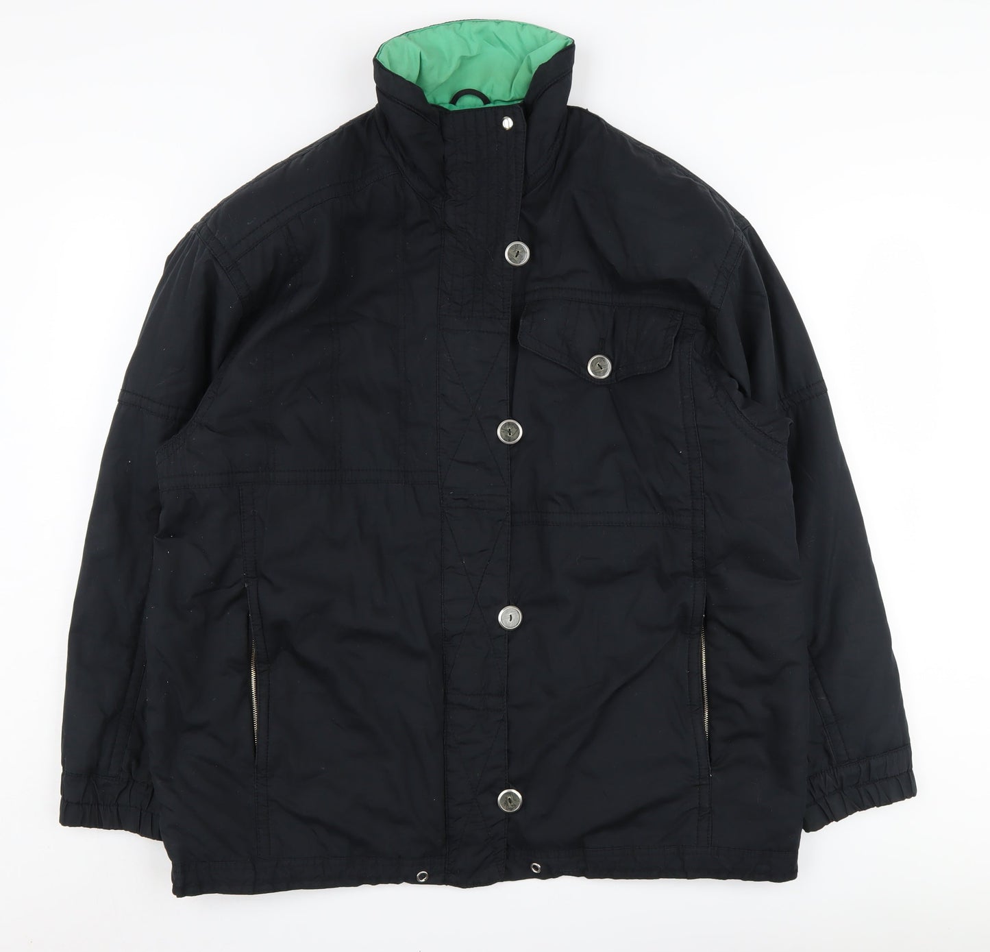 Womens UK Size 12 Gil Bret Black Puffer Jacket