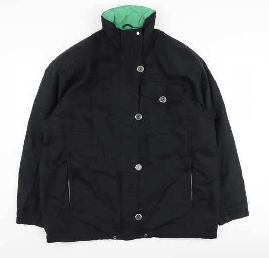 Womens UK Size 12 Gil Bret Black Puffer Jacket