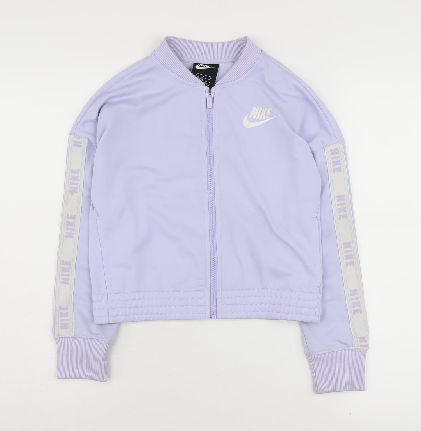 Nike Girls Purple Track Jacket Size 146