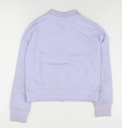 Nike Girls Purple Track Jacket Size 146
