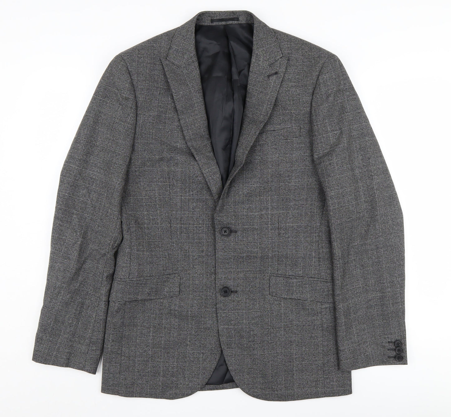 Mens UK Size 38 NEXT Regular Grey Suit Jacket