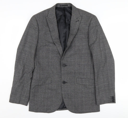 Mens UK Size 38 NEXT Regular Grey Suit Jacket