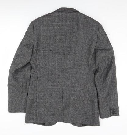 Mens UK Size 38 NEXT Regular Grey Suit Jacket