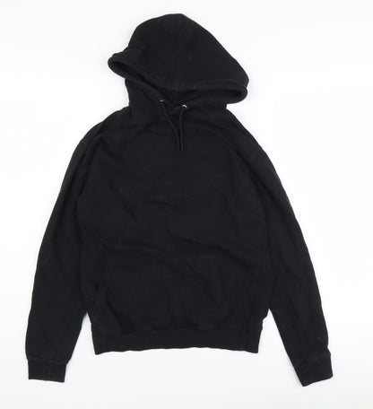 Womens UK Size 4 ASOS Black Pullover Hoodie