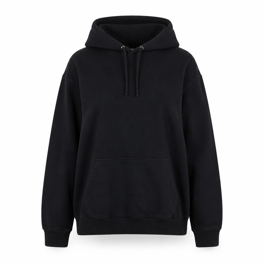 Womens UK Size 4 ASOS Black Pullover Hoodie