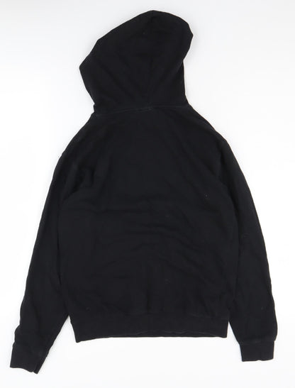 Womens UK Size 4 ASOS Black Pullover Hoodie