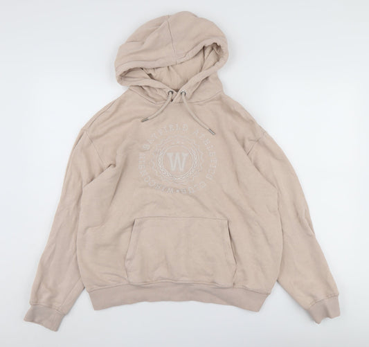 H&M Unisex Beige Pullover Hoodie Size 12