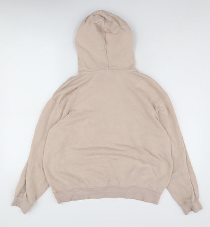 H&M Unisex Beige Pullover Hoodie Size 12