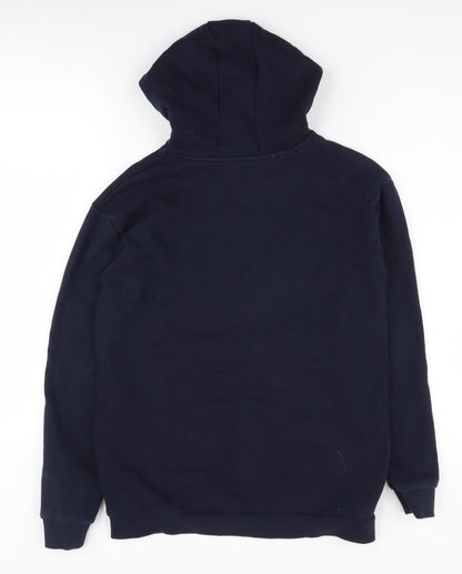 Marks and Spencer Boys Blue Pullover Hoodie 13-14 Years