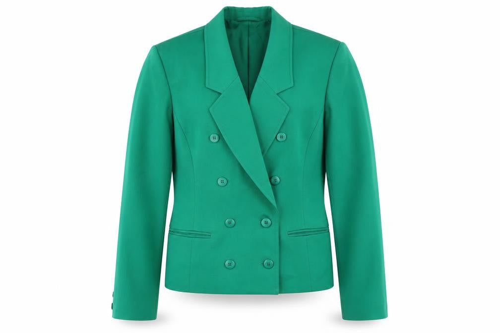 Womens UK Size 10 Country Casuals Regular Green Suit Jacket
