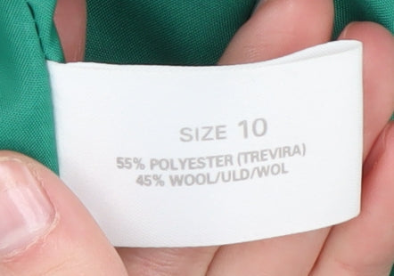 Country Casuals Women's Green Double Breasted Suit Jacket