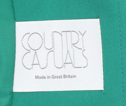 Country Casuals Women's Green Double Breasted Suit Jacket