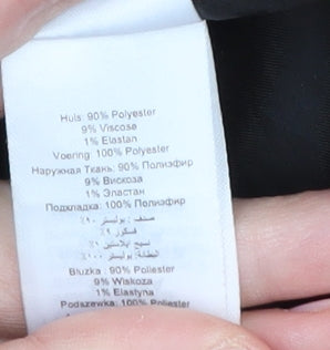 New Look Yellow Women's Overcoat Size 10, Regular Fit