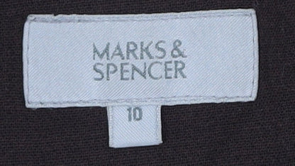 Marks and Spencer Women's Brown Suit Jacket Size 10