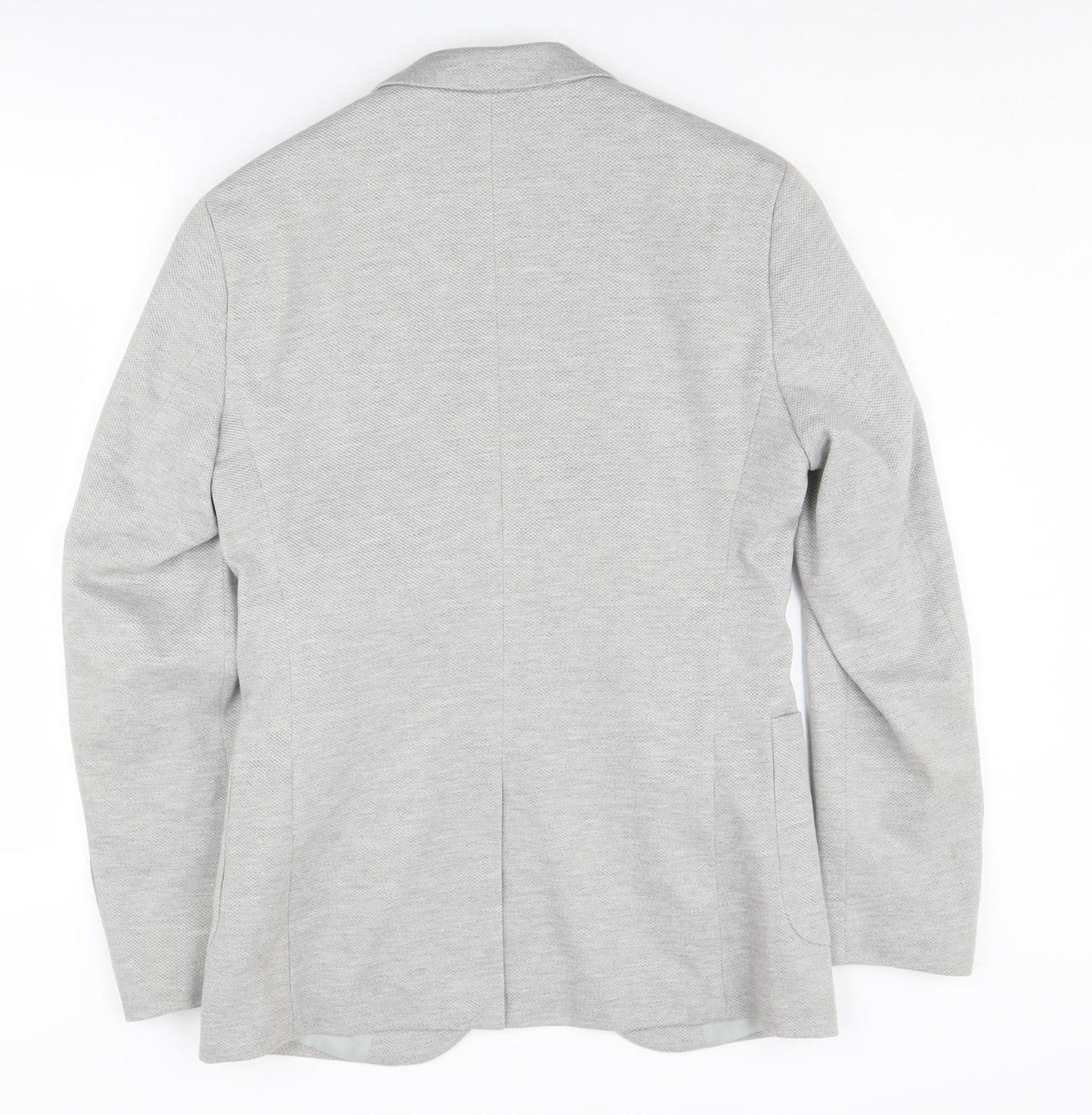 Mens UK Size 36 Topman Regular Grey Suit Jacket