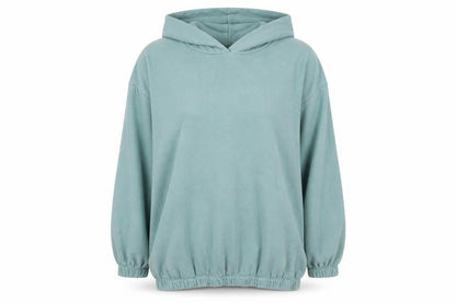 Womens UK Size 12 ASOS Green Pullover Hoodie