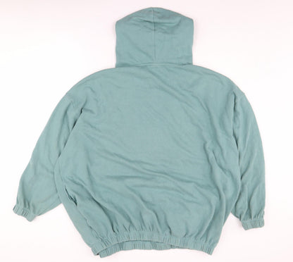 Womens UK Size 12 ASOS Green Pullover Hoodie