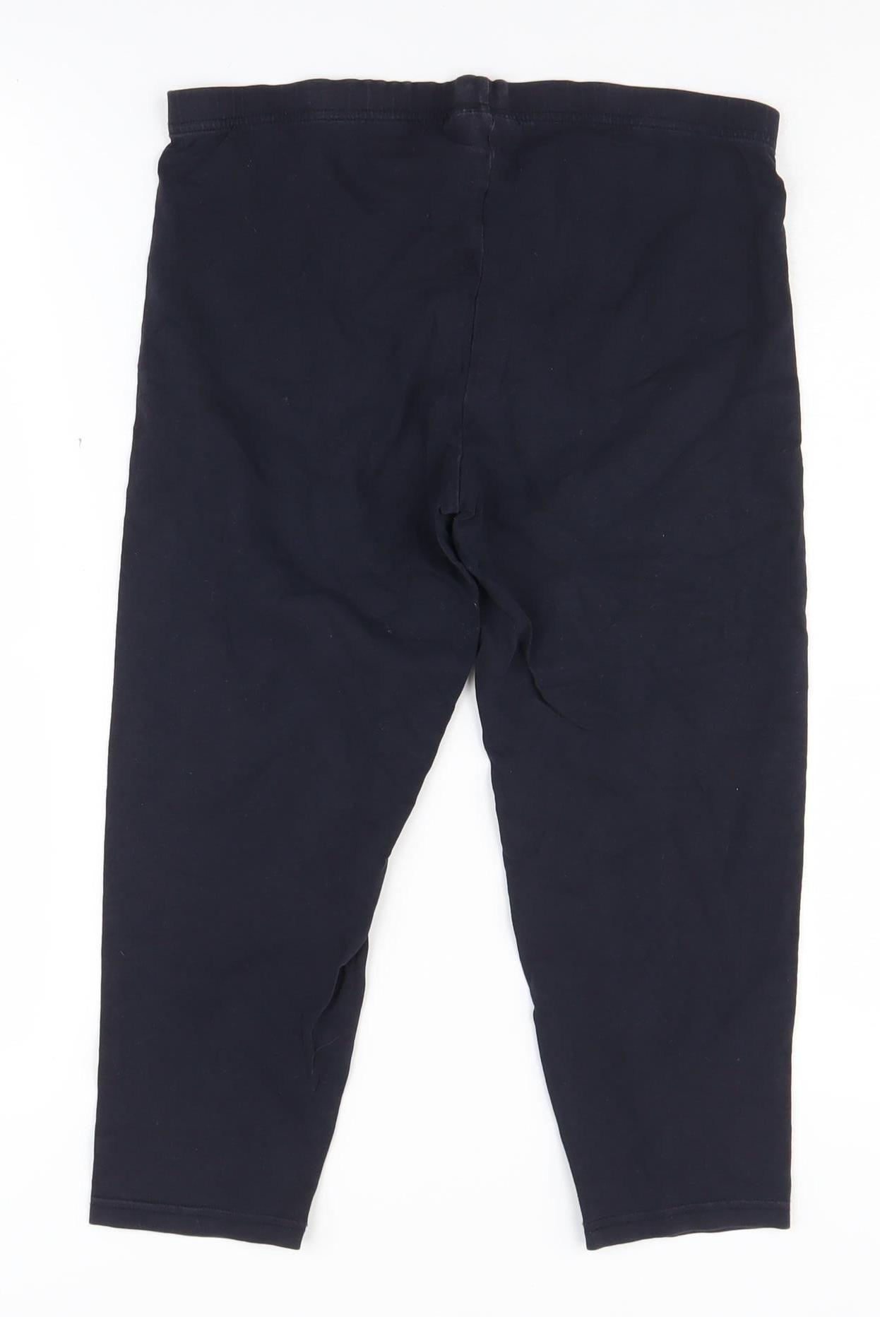 Wallis Women's Black Ankle Leggings Size 14