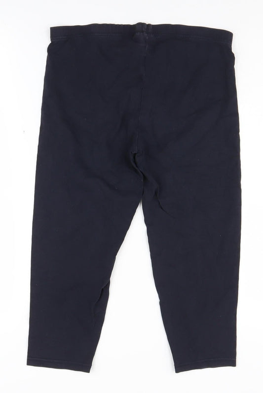 Wallis Women's Black Ankle Leggings Size 14