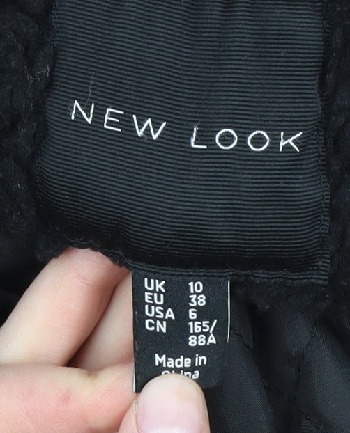 Womens UK Size 10 New Look Black