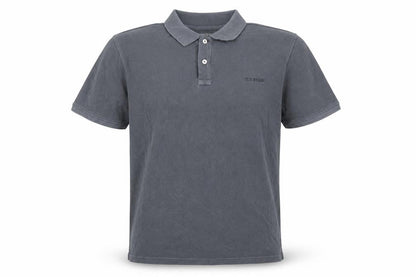 Mens UK Size L Old Khaki Cotton Polo Shirt
