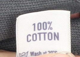 Old Khaki Men's Grey Large Polo Shirt, Cotton, Short Sleeve