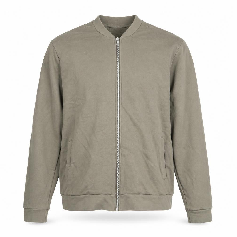 Mens UK Size L ASOS Green Full Zip Sweatshirt