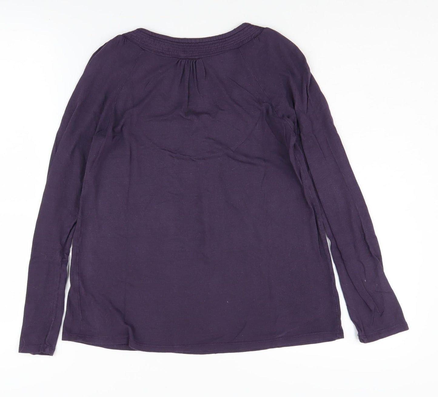 Womens UK Size 8 La Redoute Purple Basic Blouse