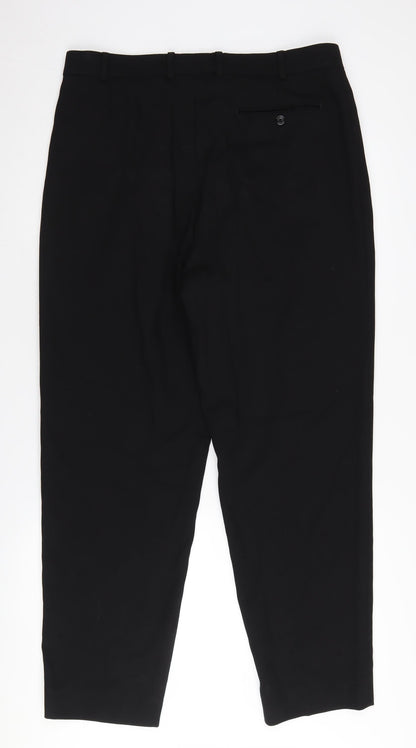 River Island Men's Black Dress Trousers - Size 36