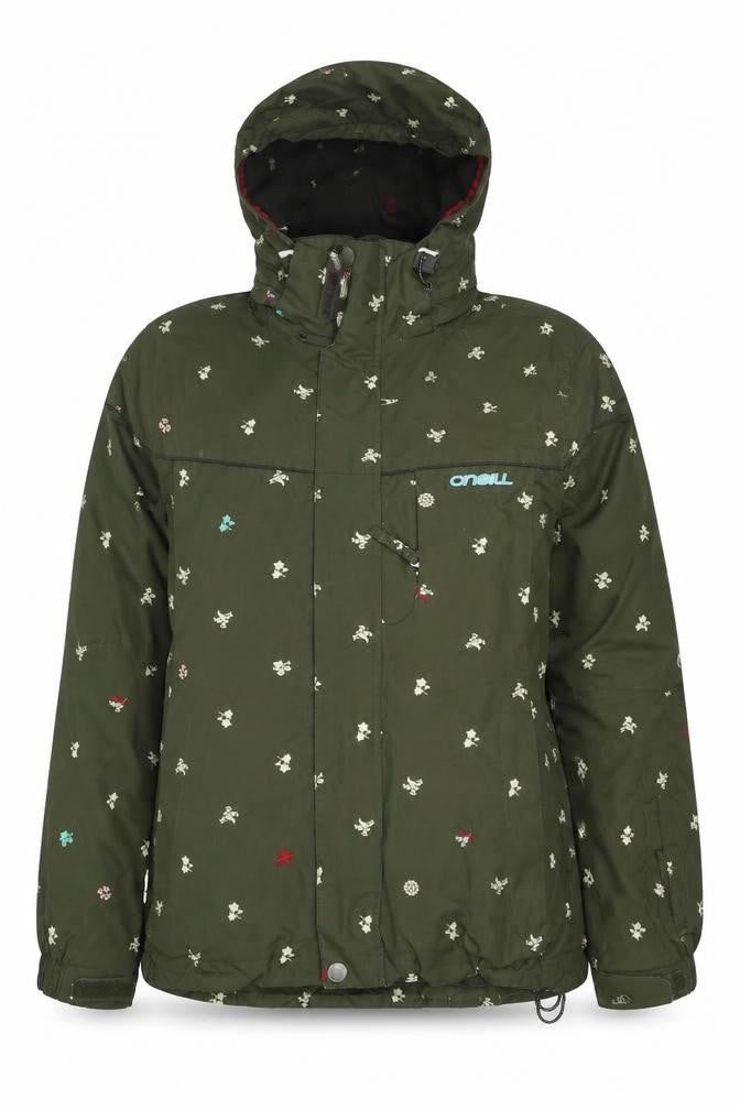 Womens UK Size 12 O'Neill Green Parka Coat