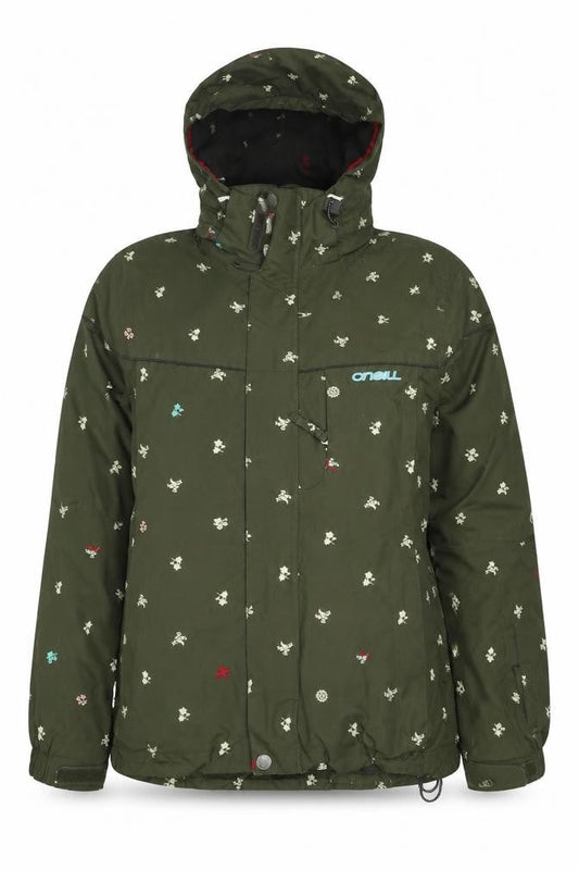 Womens UK Size 12 O'Neill Green Parka Coat