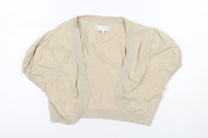 Womens UK Size 12 Rocha John Rocha Beige Cardigan Jumper