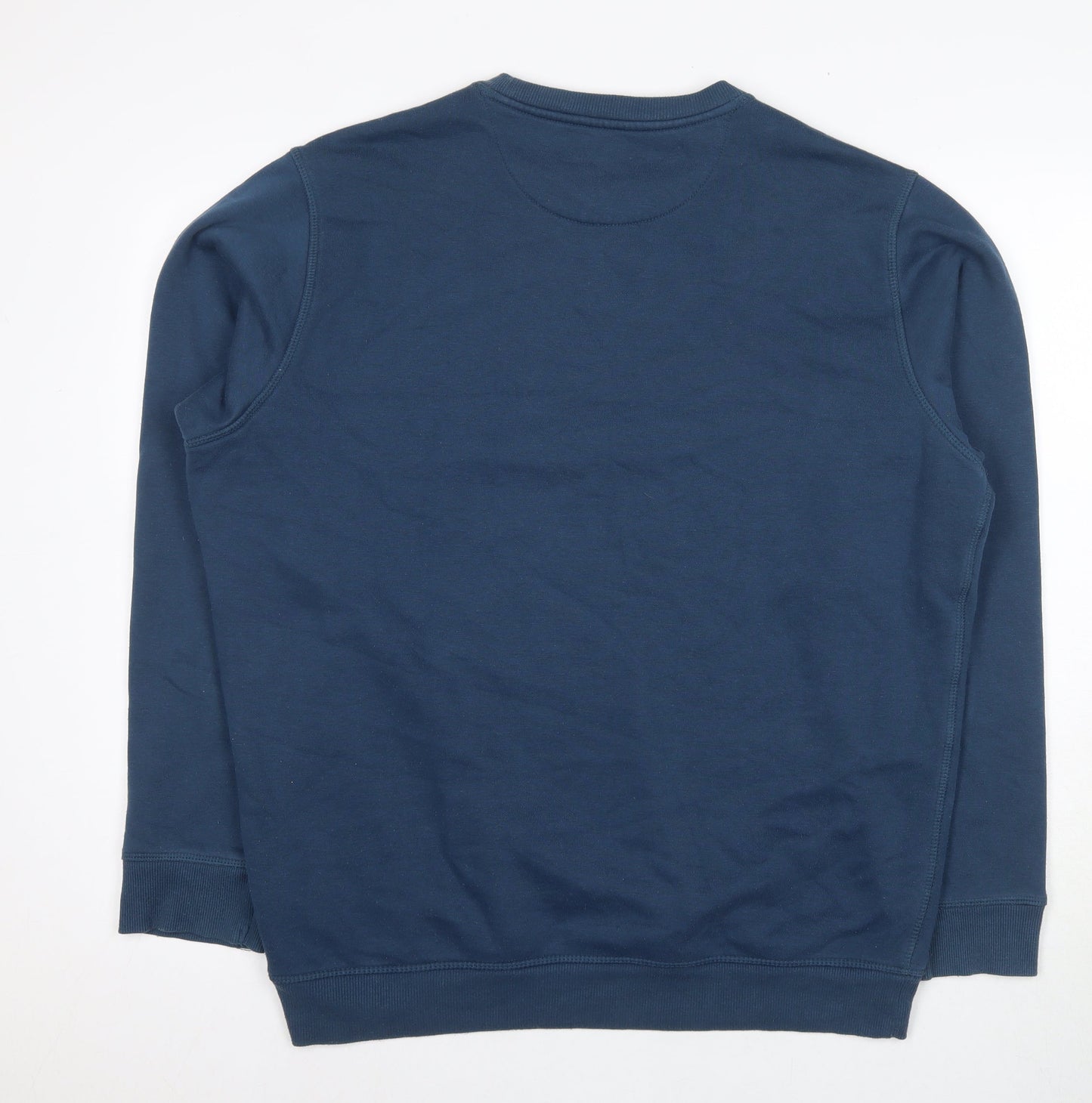 Mens UK Size L James Pringle Blue Pullover Sweatshirt