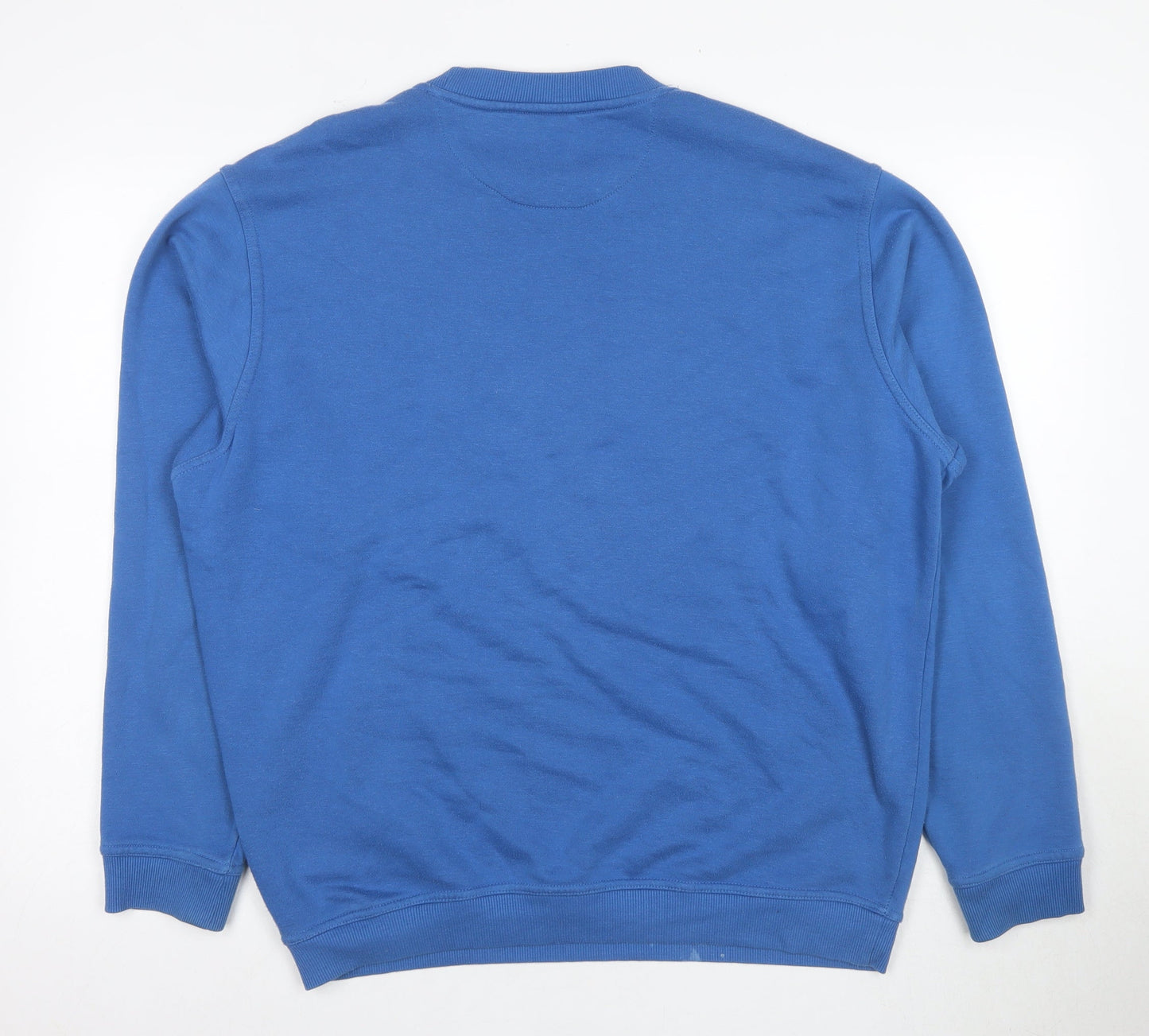 Mens UK Size L James Pringle Blue Pullover Sweatshirt