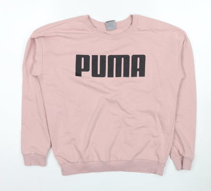 Puma Pink Women's Size 8 Pullover Sweatshirt