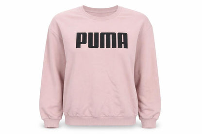 Womens UK Size 8 PUMA Pink Pullover Sweatshirt