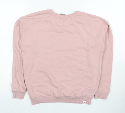 Puma Pink Women's Size 8 Pullover Sweatshirt