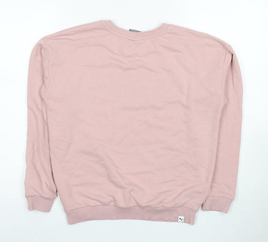 Puma Pink Women's Size 8 Pullover Sweatshirt