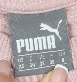 Puma Pink Women's Size 8 Pullover Sweatshirt
