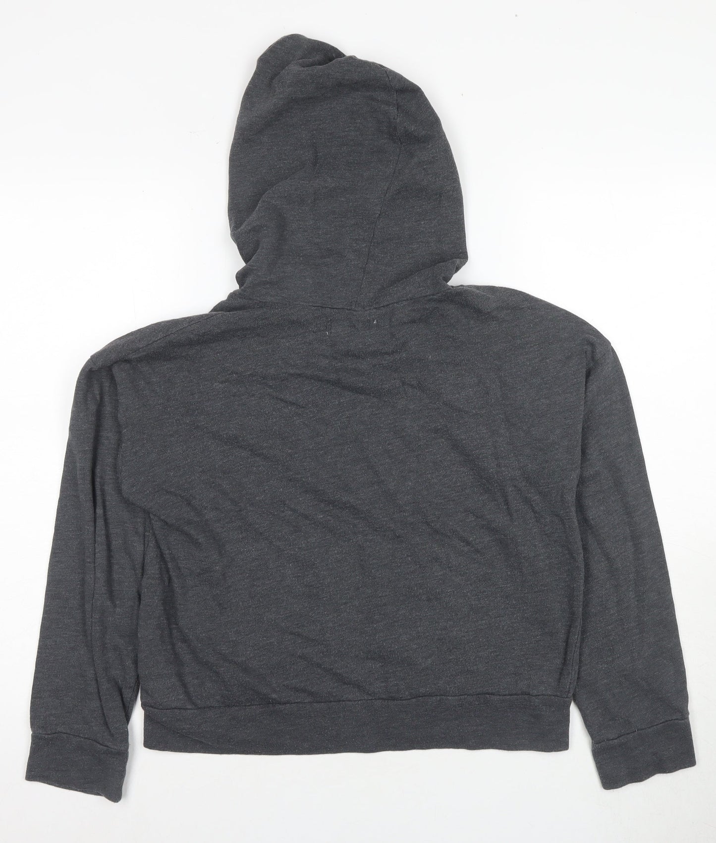 Womens UK Size M Hollister Grey Pullover Hoodie