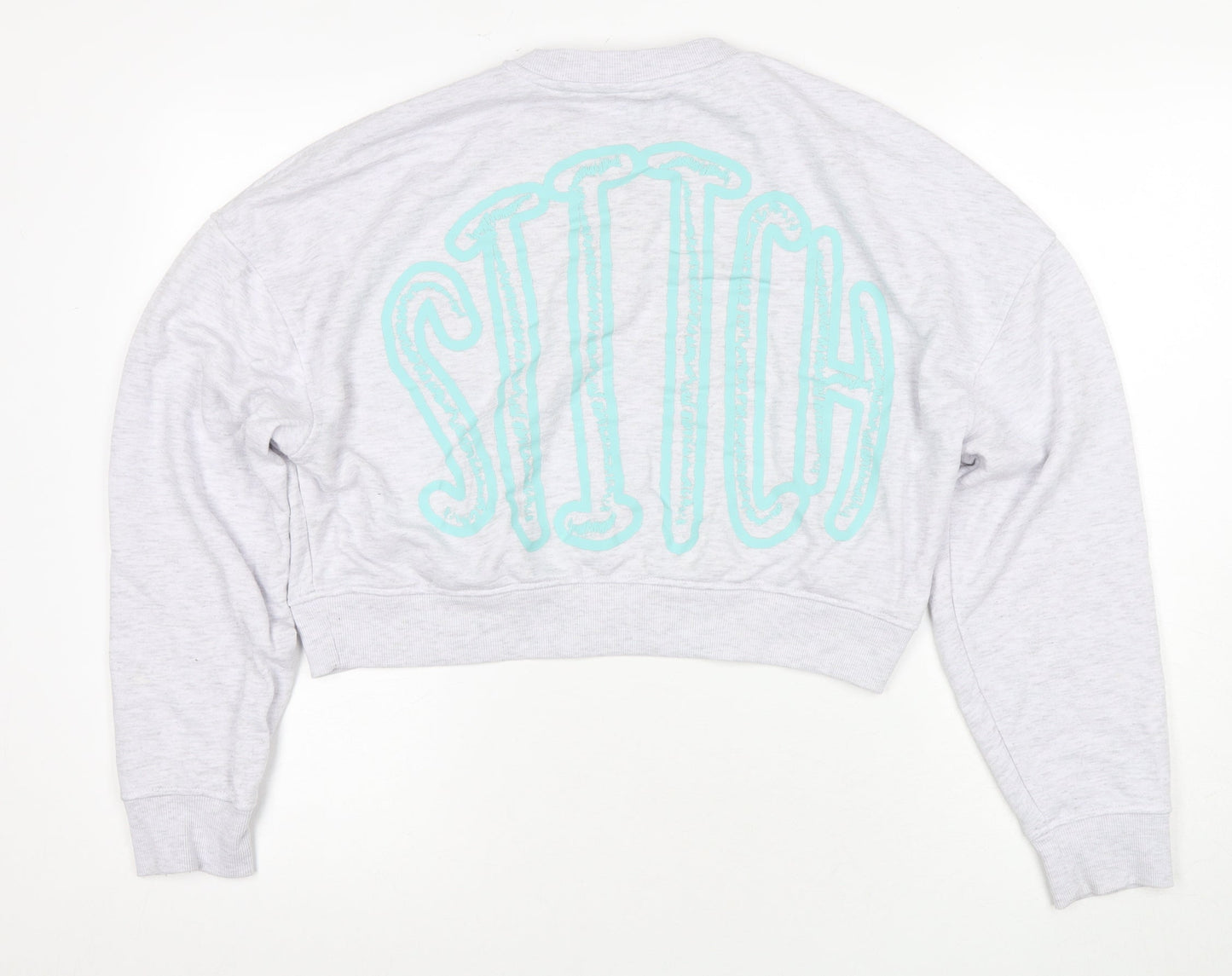 Womens UK Size M Disney Grey Pullover Sweatshirt