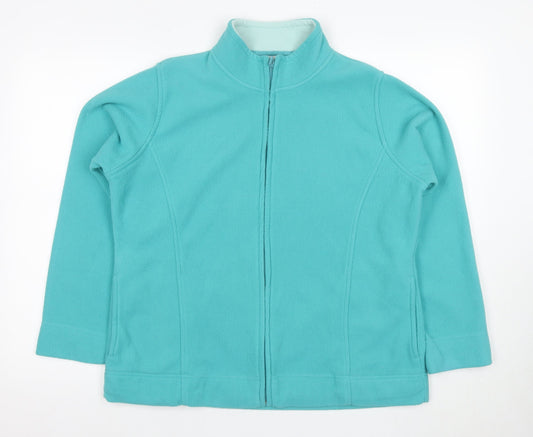 Womens UK Size L EWM Blue Basic Jacket