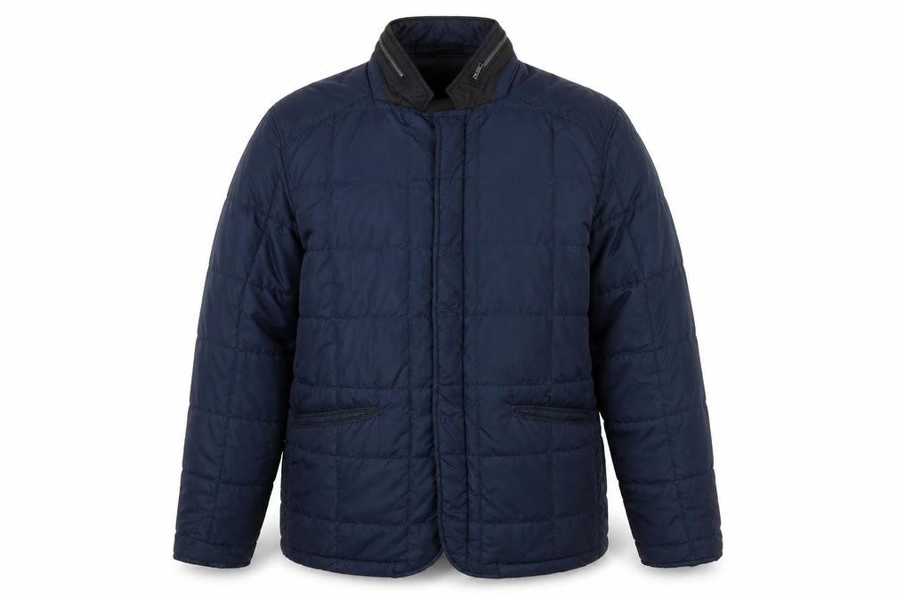 Mens UK Size XL Zara Blue Puffer Jacket