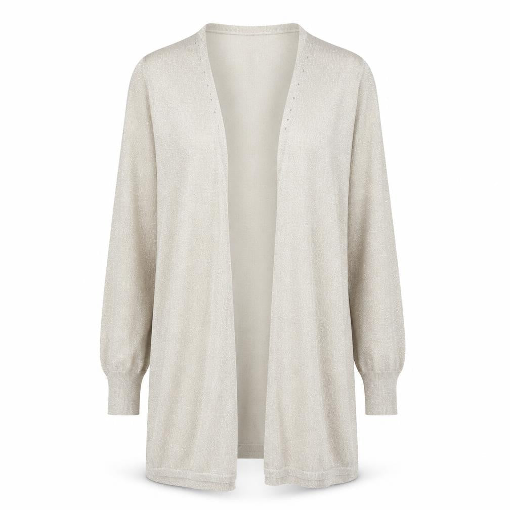 Womens UK Size M Coast Beige Cardigan Jumper