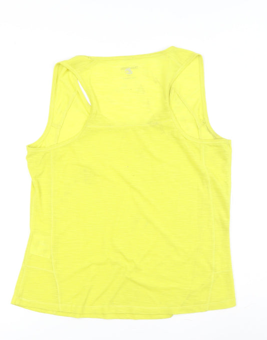 Craghoppers Women Yellow Tank Top, Size UK 6, Polyester Blend