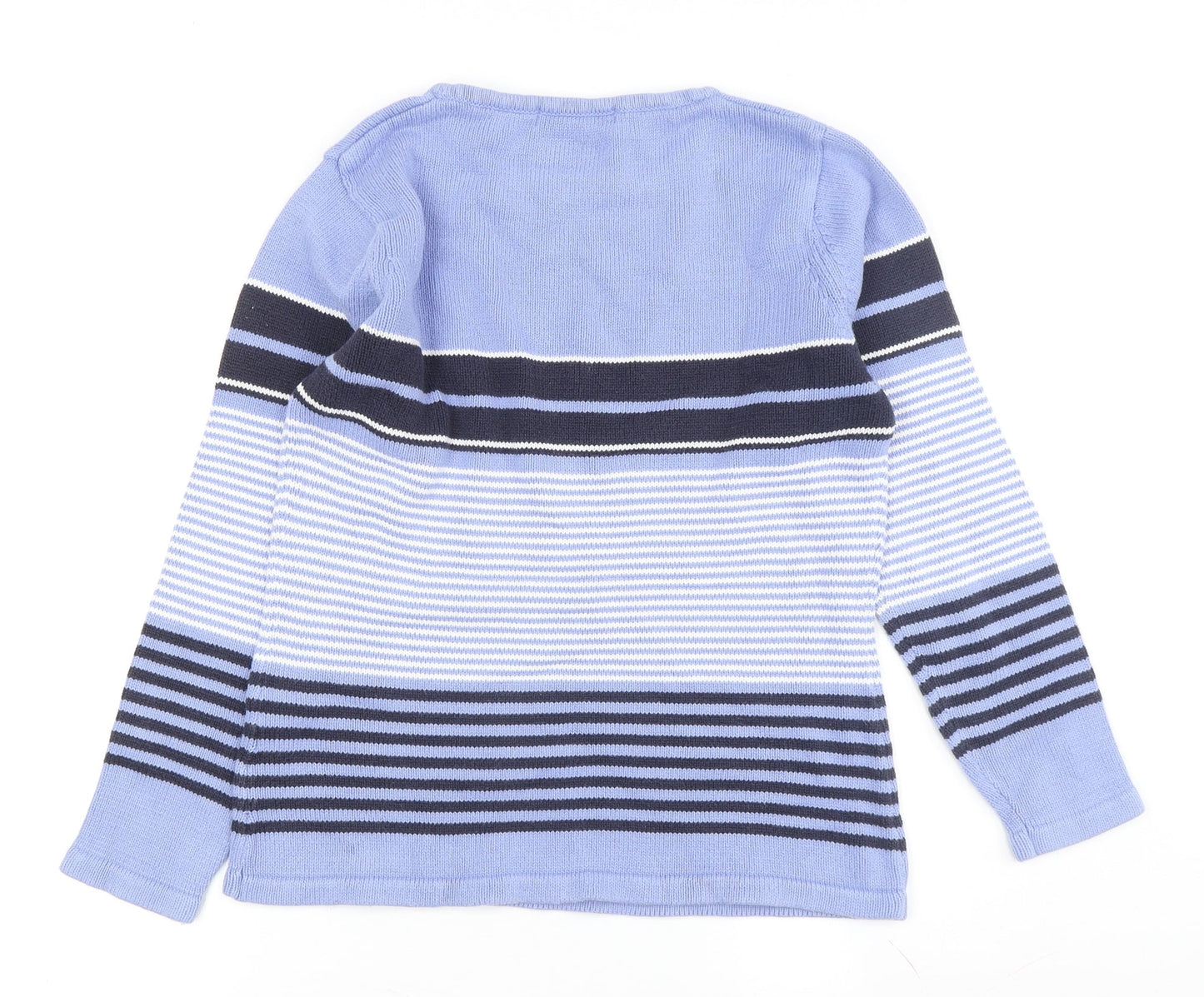 EWM Women's Multicoloured Striped Pullover Jumper - S