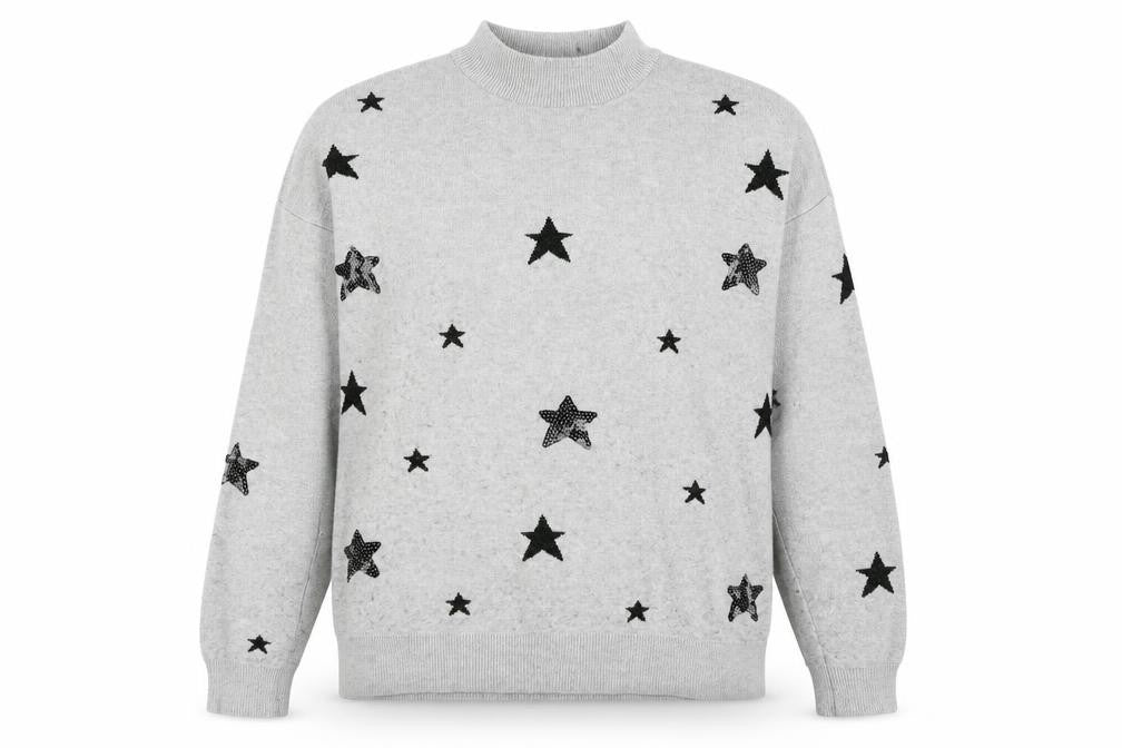 Womens UK Size S VERO MODA Grey Pullover Jumper